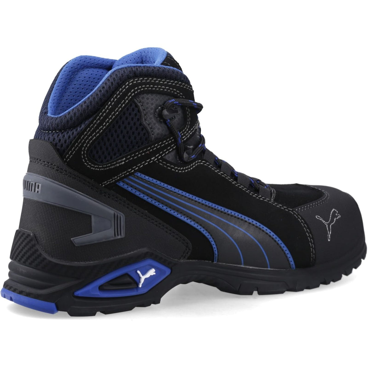 Puma Safety Mens Rio Mid Lace-up Safety Boot Black