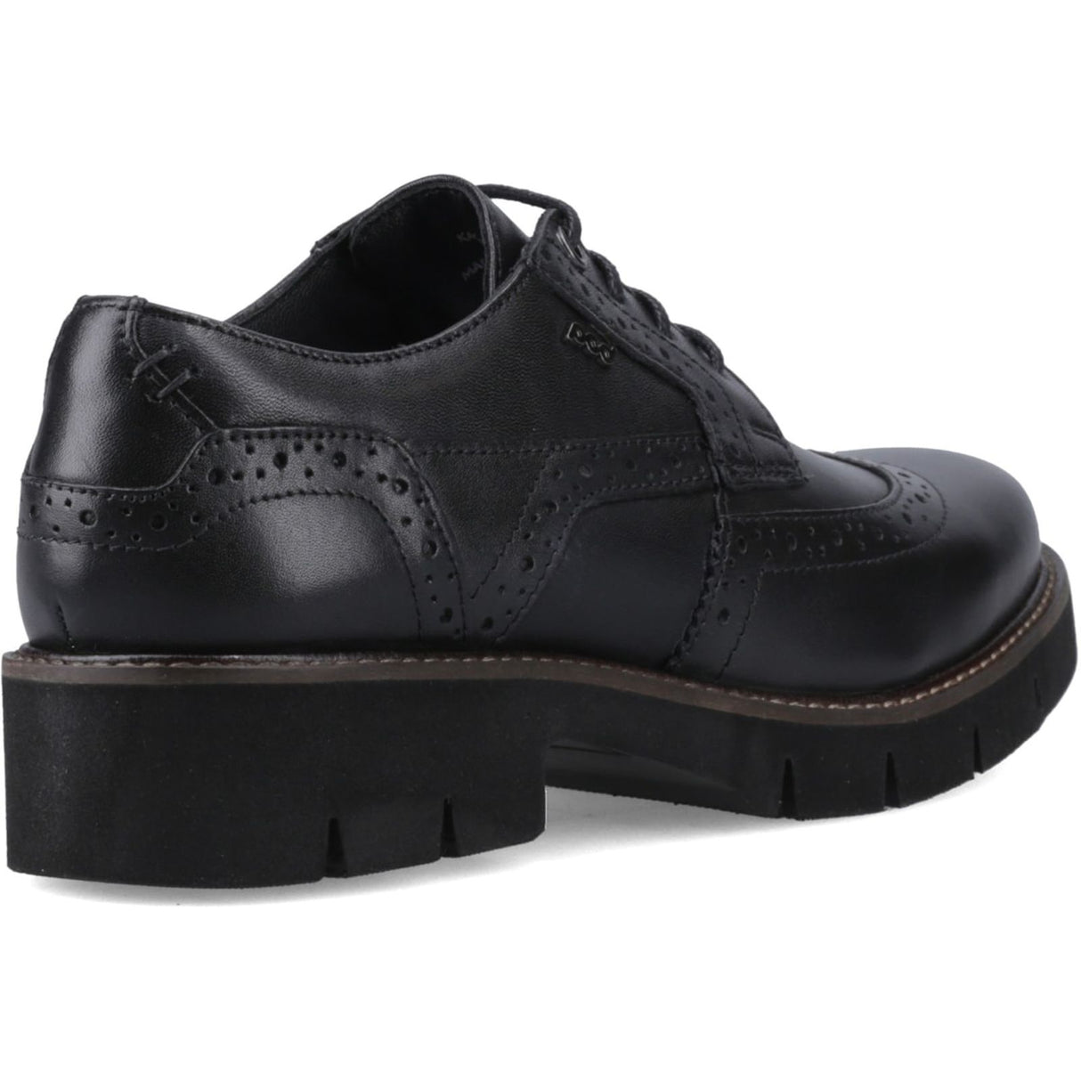 Pod Womens Kacey Brogue Black