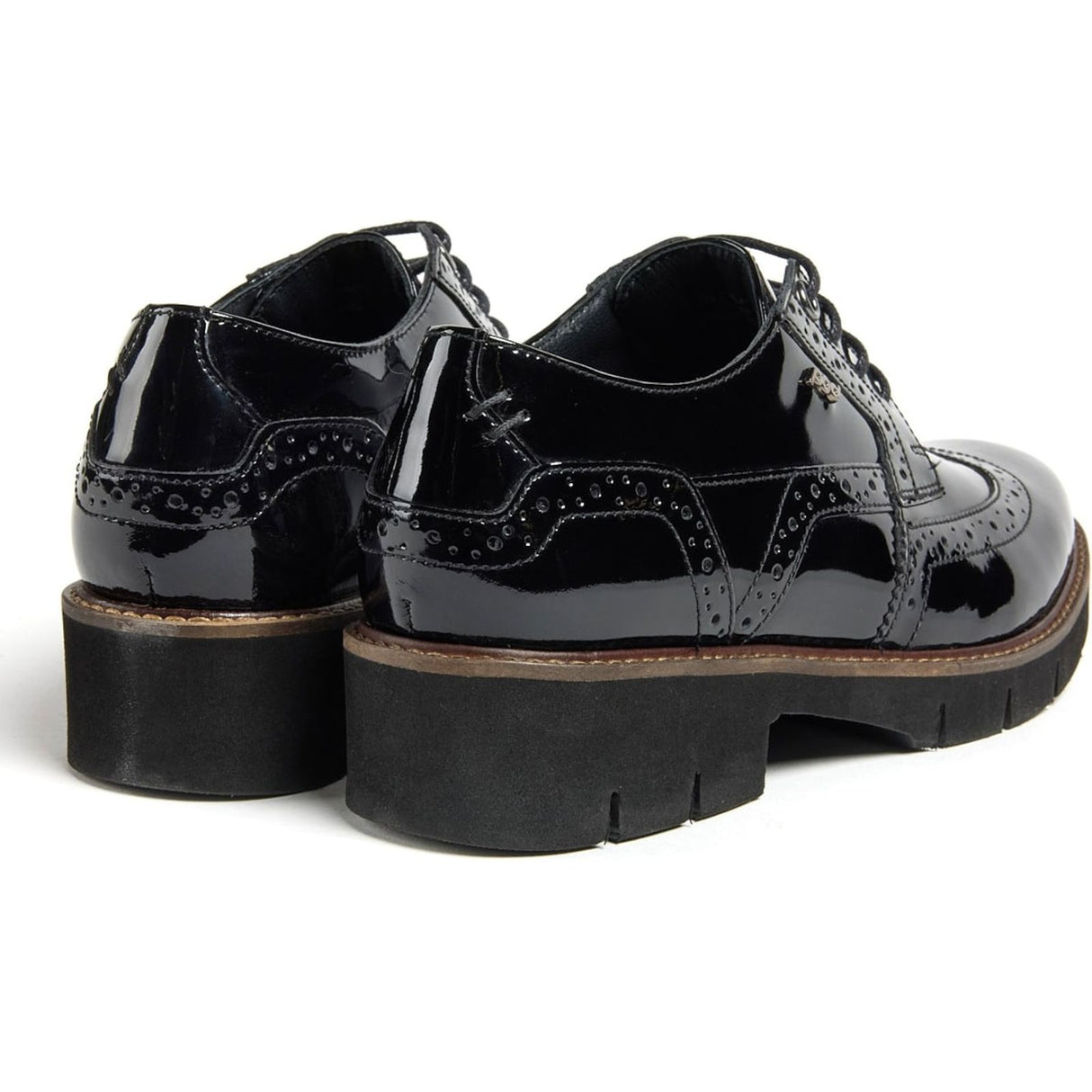 Pod Womens Kacey Brogue Black