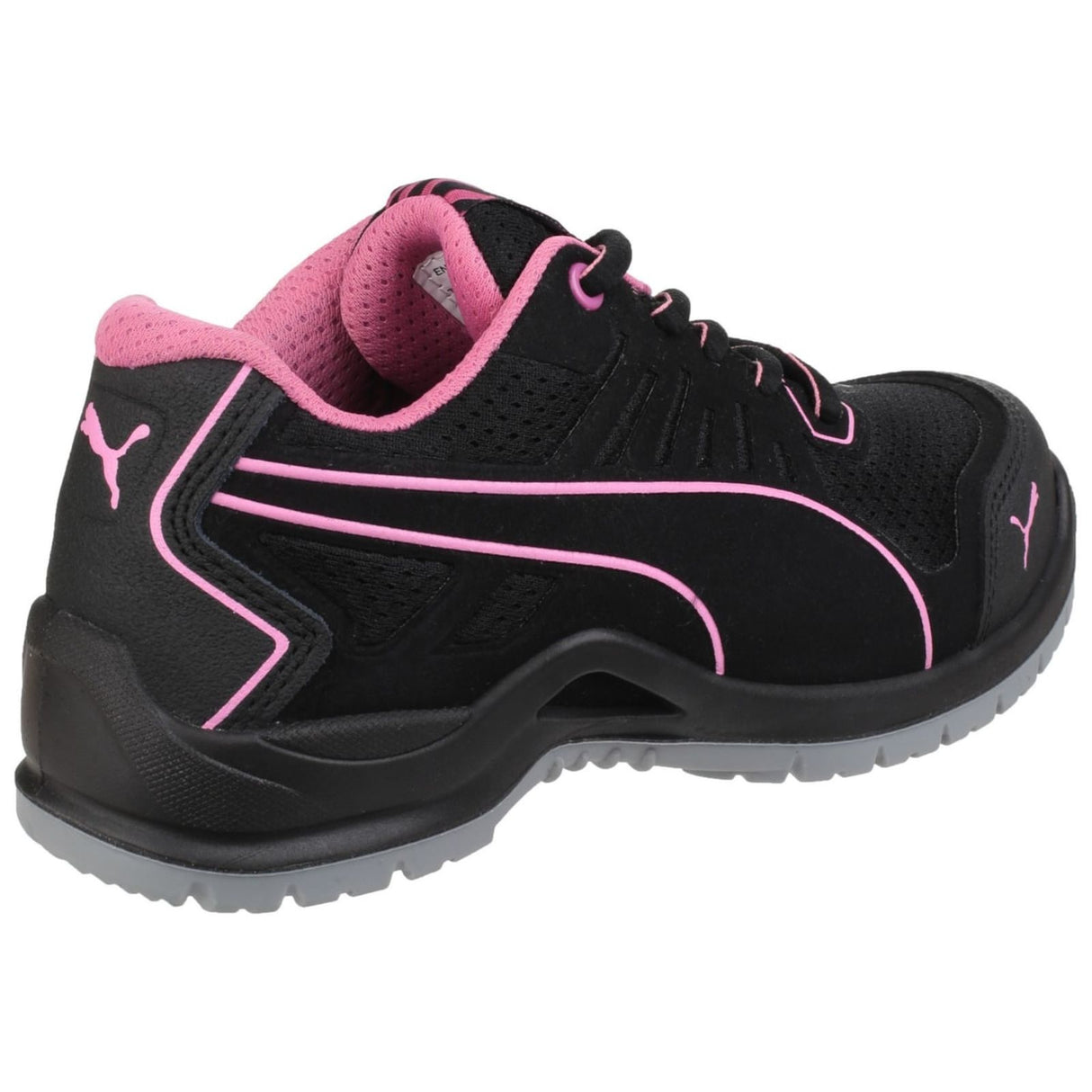 Puma Safety Womens Fuse Tech Lightweight Ladies Safety Trainer Black