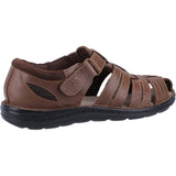 Hush Puppies Mens Albert Fisherman Sandal Tan