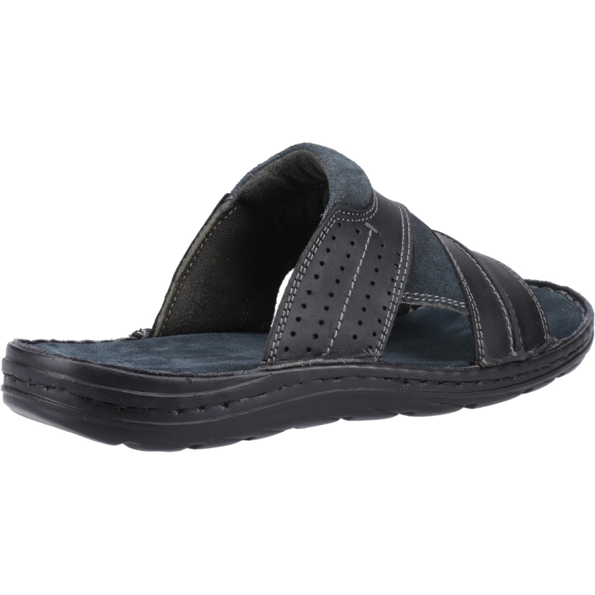 Hush Puppies Mens Archer Mule Sandal Black