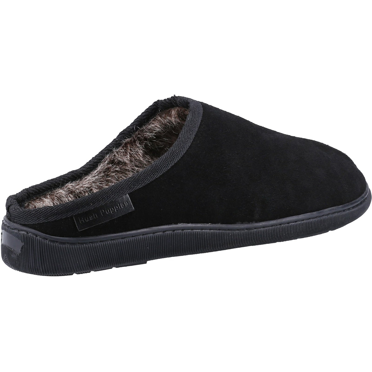Hush Puppies Mens Ashton Slipper Black