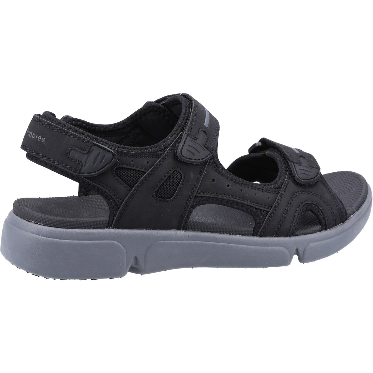 Hush Puppies Mens Castro Sandal Black