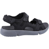 Hush Puppies Mens Castro Sandal Black