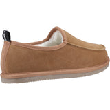 Hush Puppies Mens Charles Slippers Tan