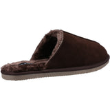 Hush Puppies Mens Coady Slipper Brown