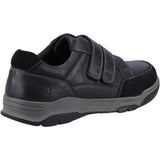 Hush Puppies Mens Fabian Double Strap Black