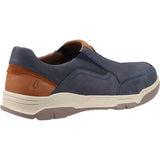 Hush Puppies Mens Fletcher Shoe Navy/Tan