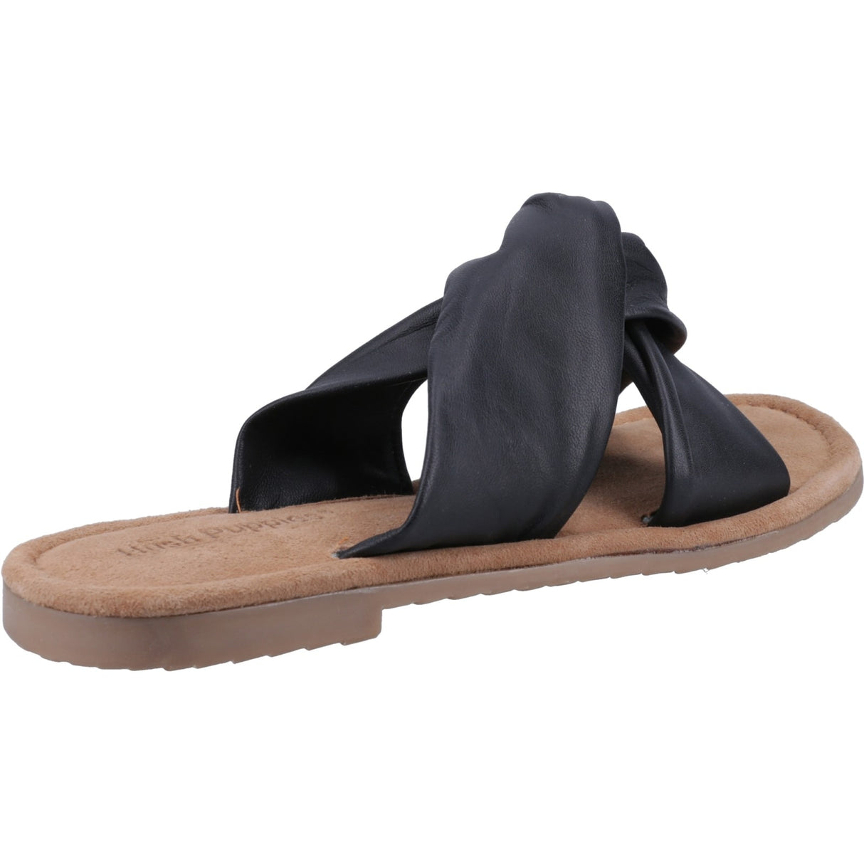 Hush Puppies Womens Amy Wide Fit Sandal Black