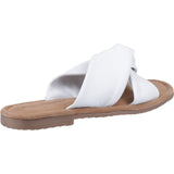 Hush Puppies Womens Amy Wide Fit Sandal White