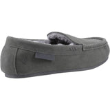 Hush Puppies Womens Annie Mocassin Slipper Grey
