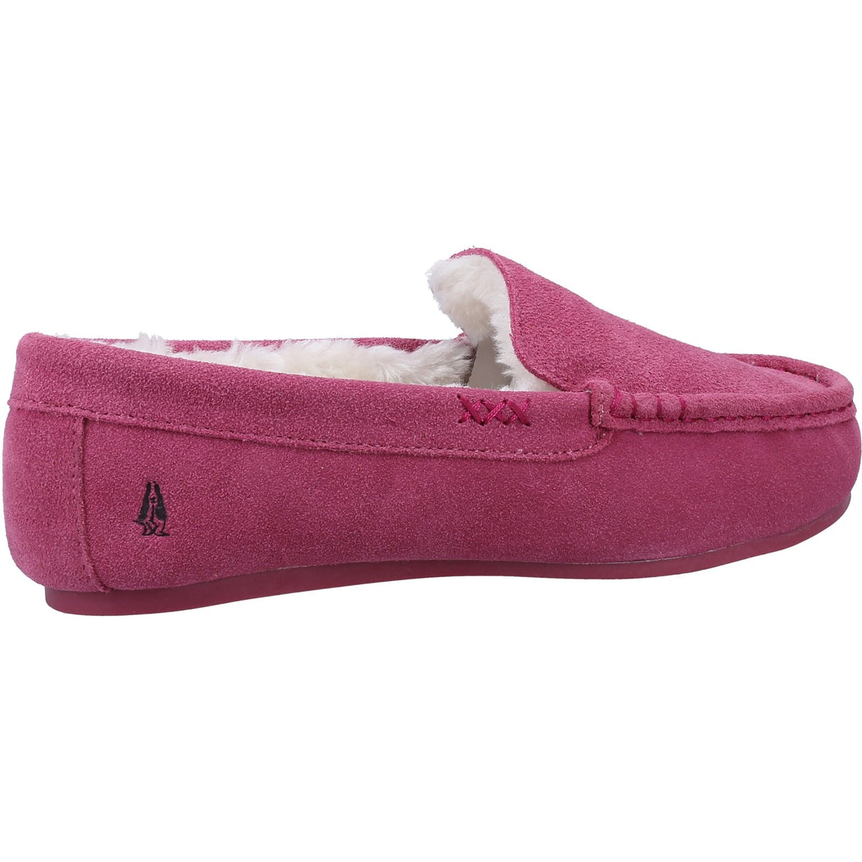 Hush Puppies Womens Annie Mocassin Slipper Pink