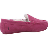 Hush Puppies Womens Annie Mocassin Slipper Pink