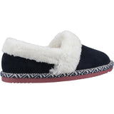 Hush Puppies Womens Ariel Slippers Navy