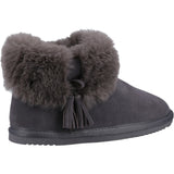 Hush Puppies Womens Ayana Slippers Grey