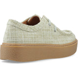 Hush Puppies Womens Bridie Textile Mocc Toe Mint