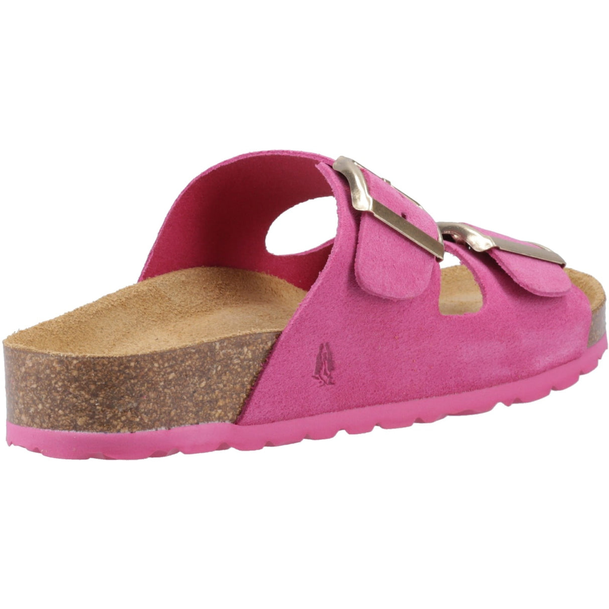 Hush Puppies Womens Brixley Mule Sandal Fuchsia