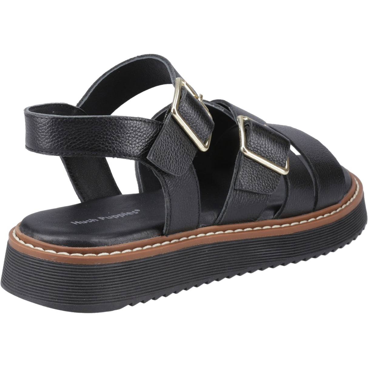 Hush Puppies Womens Cady Sandal Black