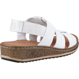 Hush Puppies Womens Eden Gladiator Sandal White