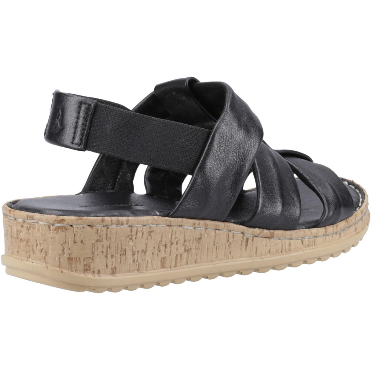 Hush Puppies Womens Eden Wide Fit Sandal Black
