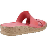 Hush Puppies Womens Eloise Mule Sandal Coral