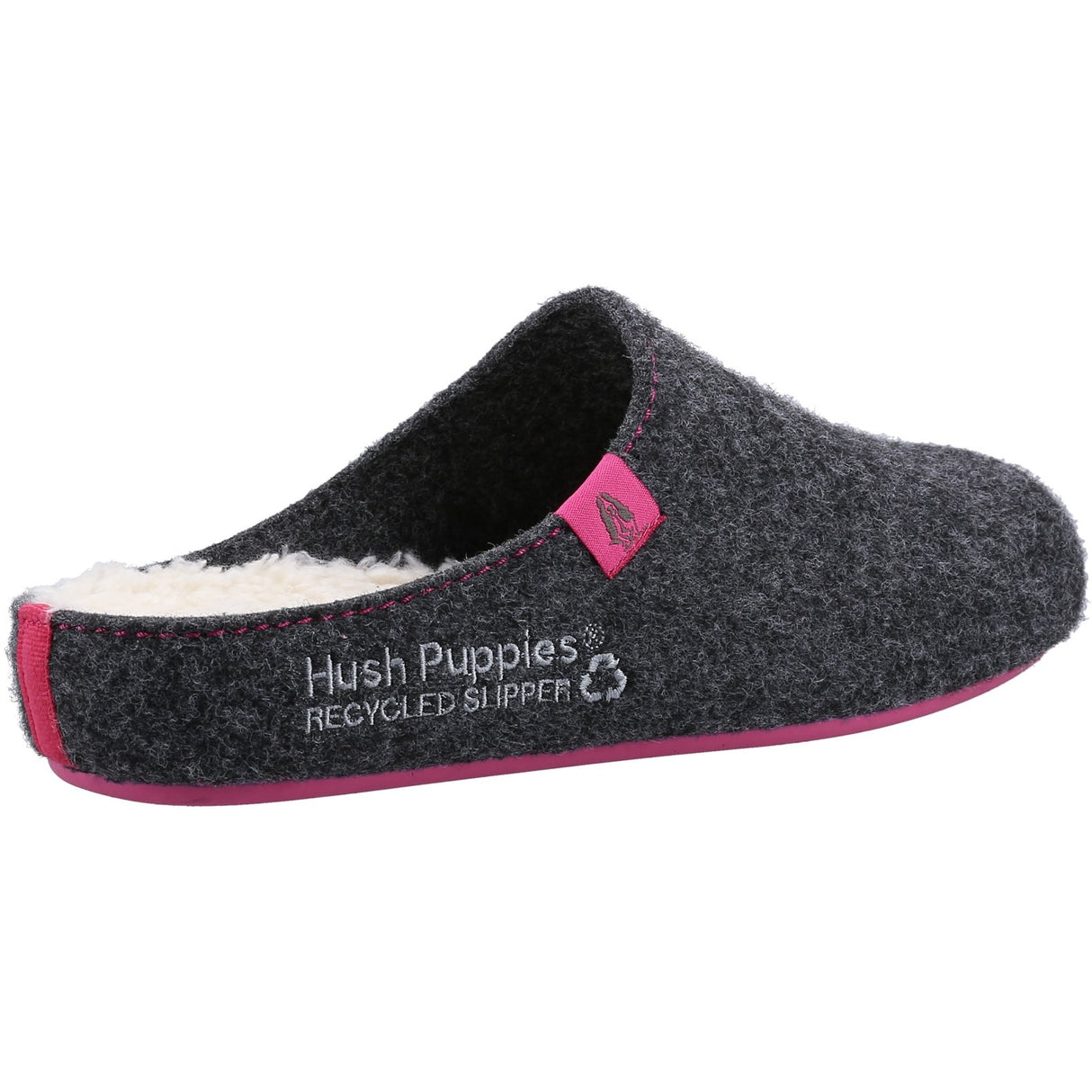Hush Puppies Womens The Good Slipper Charcoal