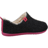 Hush Puppies Womens Good Slippers Charcoal