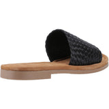 Hush Puppies Womens Hetty Slide Sandal Black