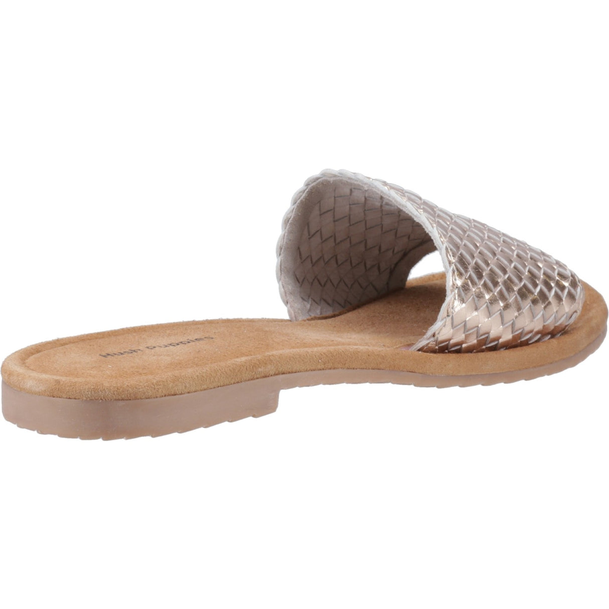 Hush Puppies Womens Hetty Slide Sandal Bronze