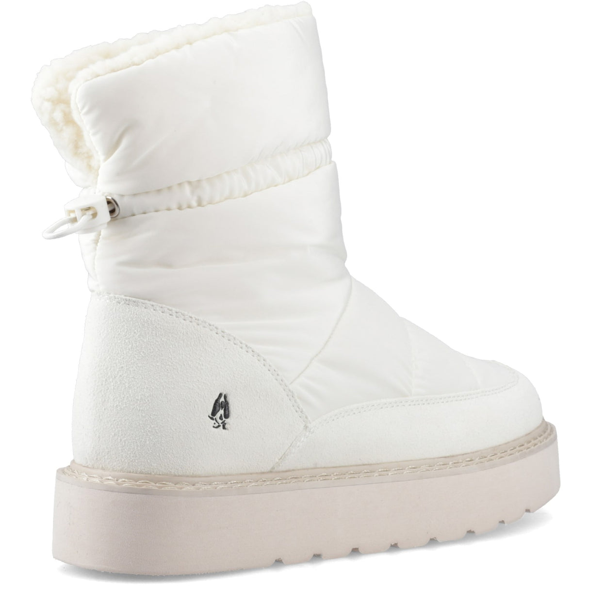 Hush Puppies Womens Hush Puffies Slippers White