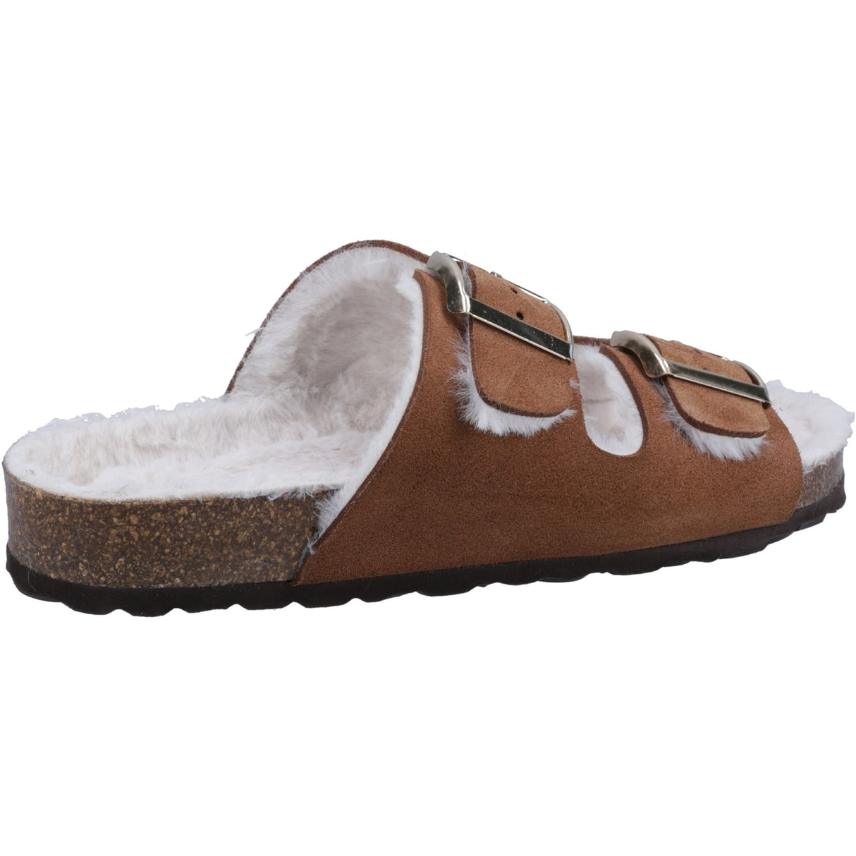 Hush Puppies Womens Jessie Mule Slipper Tan