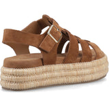 Hush Puppies Womens Rosetta Gladiator Tan