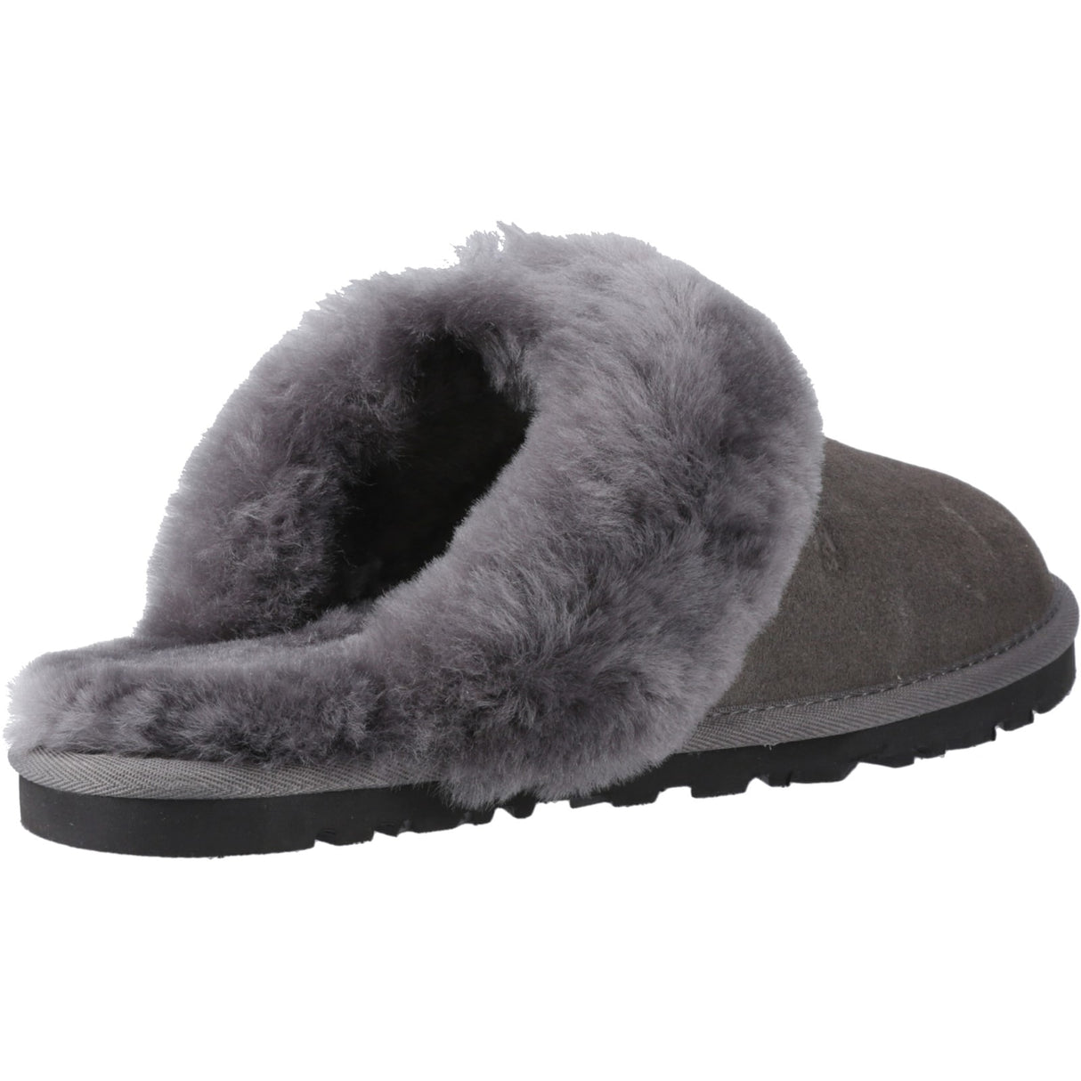 Hush Puppies Womens Samantha Mule Slipper Grey