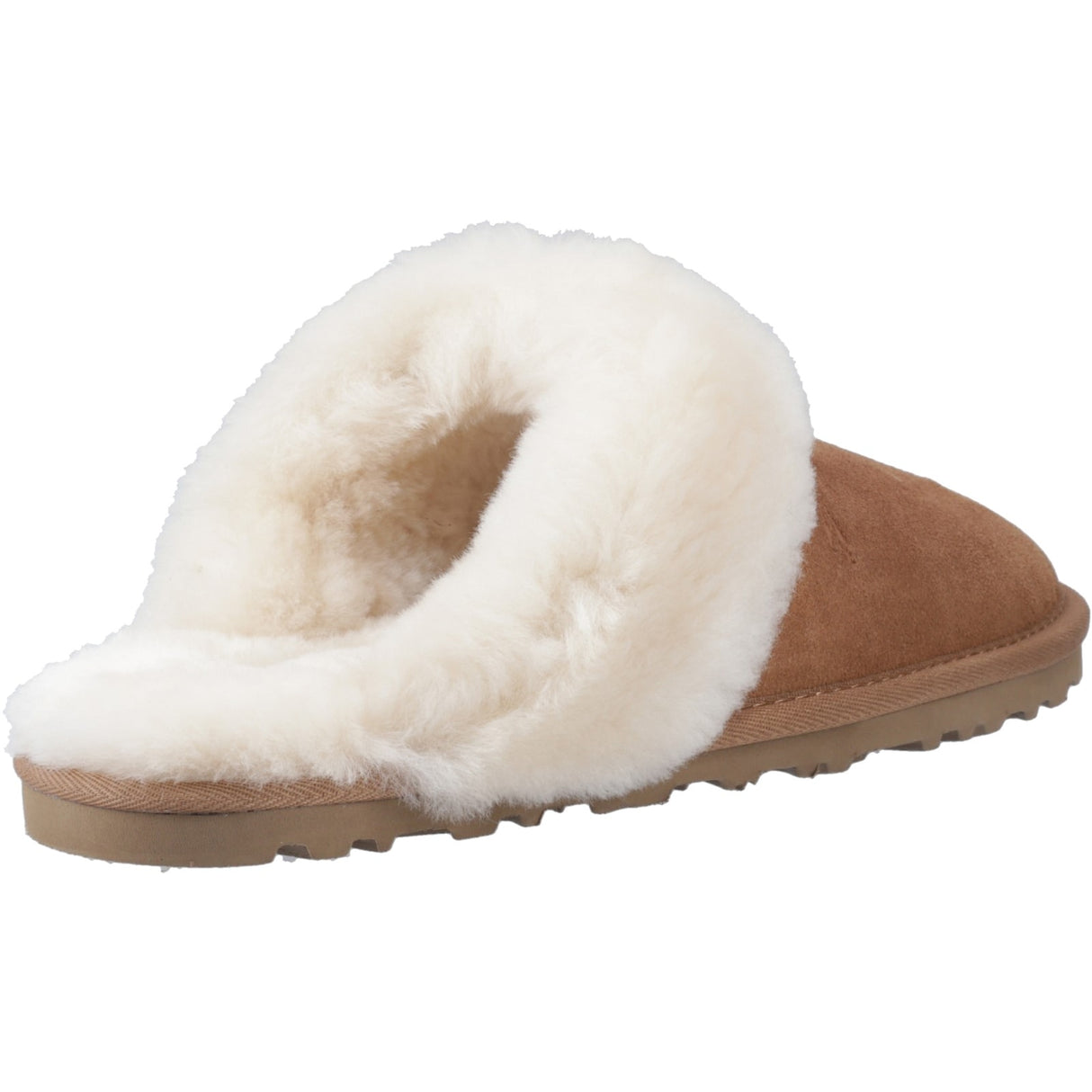 Hush Puppies Womens Samantha Mule Slipper Tan