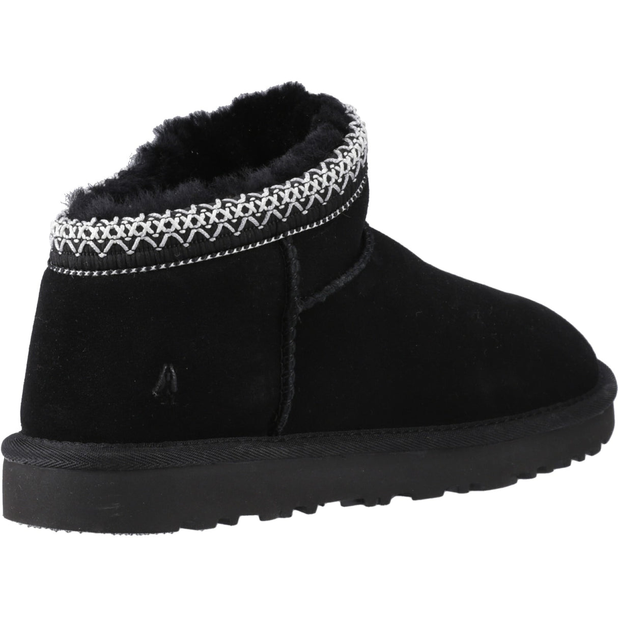 Hush Puppies Womens Sloane Bootie Slipper Black