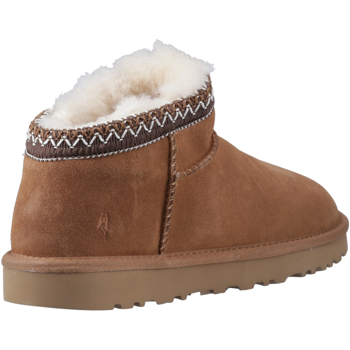 Hush Puppies Womens Sloane Bootie Slipper Tan