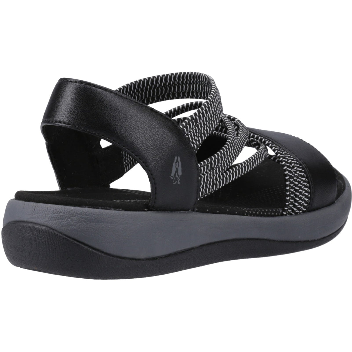 Hush Puppies Womens Susanna Sandal Black