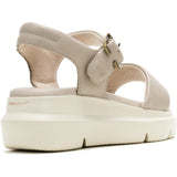 Hush Puppies Womens Uplift Quarter Strap Taupe