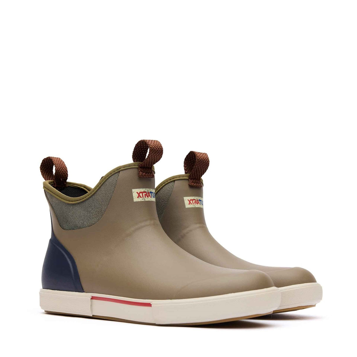 Xtratuf Mens Ankle Deck Vintage Boot Vintage Olive