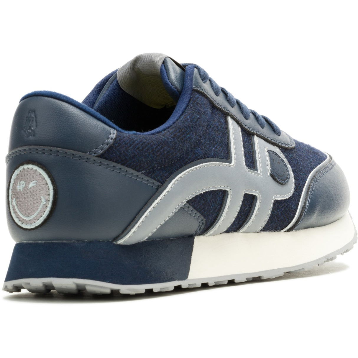 Hush Puppies Mens Seventy8 Smiley Trainer Blue