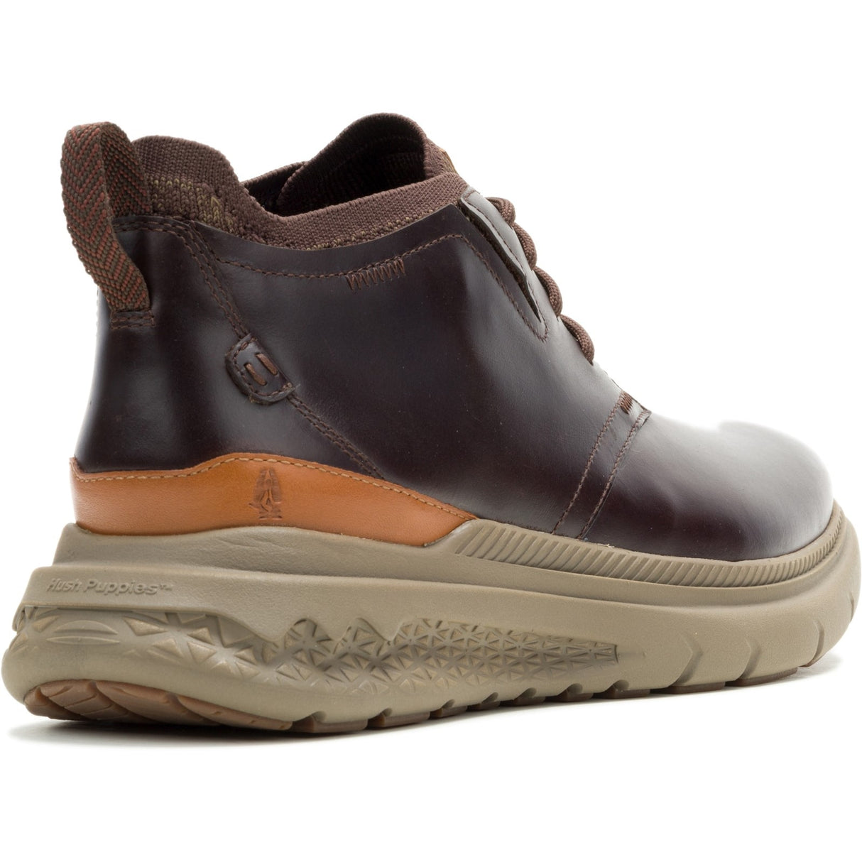 Hush Puppies Mens Excel Chukka Boot Brown