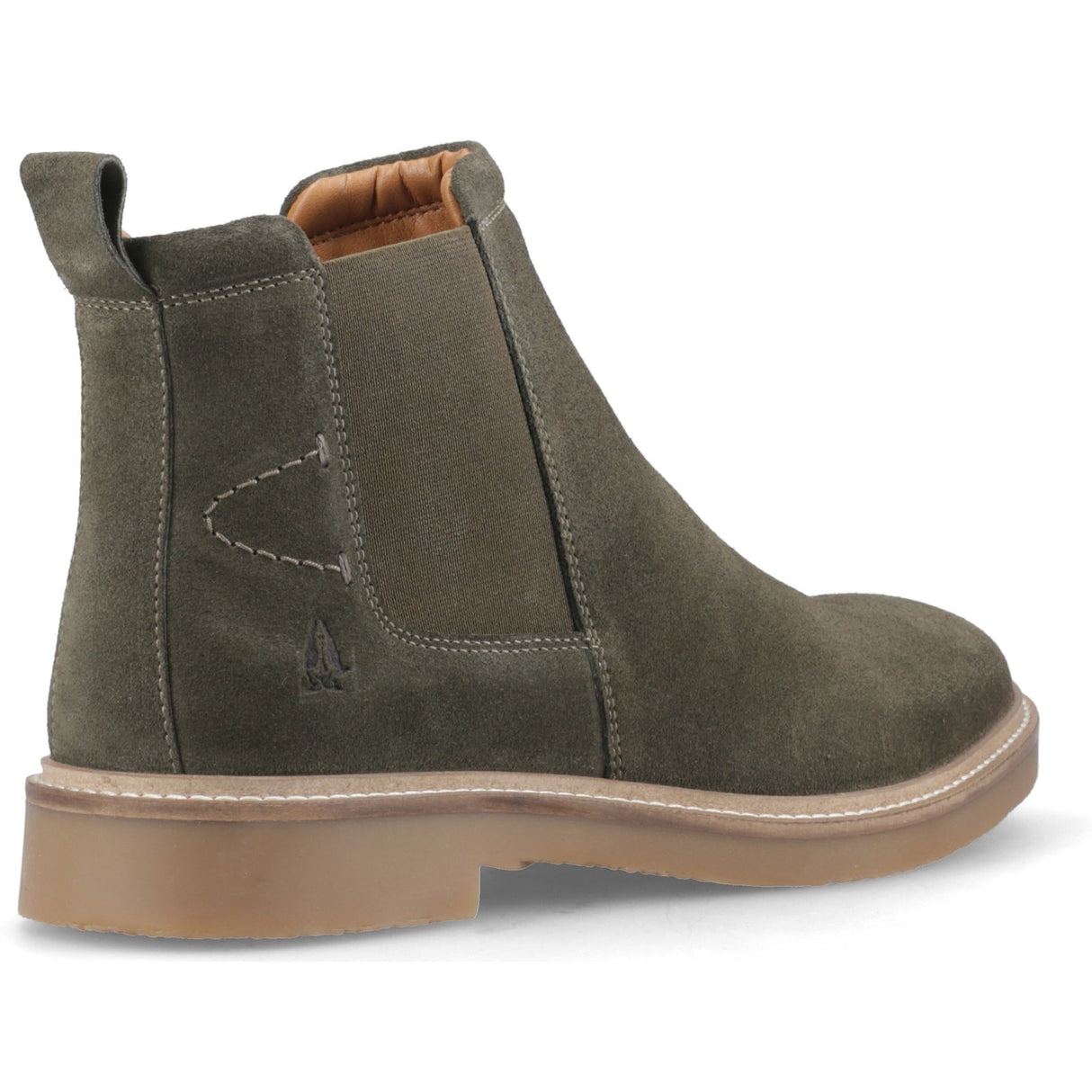 Hush Puppies Mens Gareth Chelsea Boot Khaki