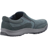 Hush Puppies Mens Jasper Trainer Navy Nubuck