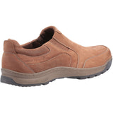 Hush Puppies Mens Jasper Trainer Tan Nubuck