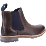 Hush Puppies Mens Justin Chelsea Boot Brown