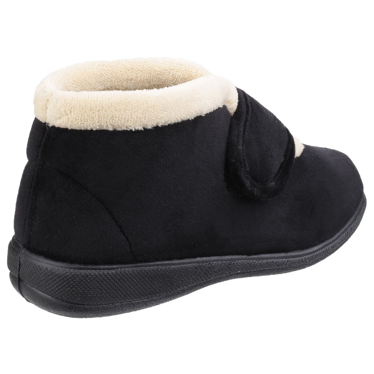 Fleet & Foster Womens Levitt Bootie Slipper Black