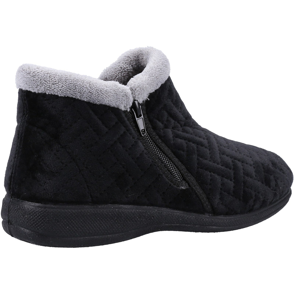 Fleet & Foster Womens Perendale Slippers Black