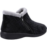 Fleet & Foster Womens Perendale Slippers Black