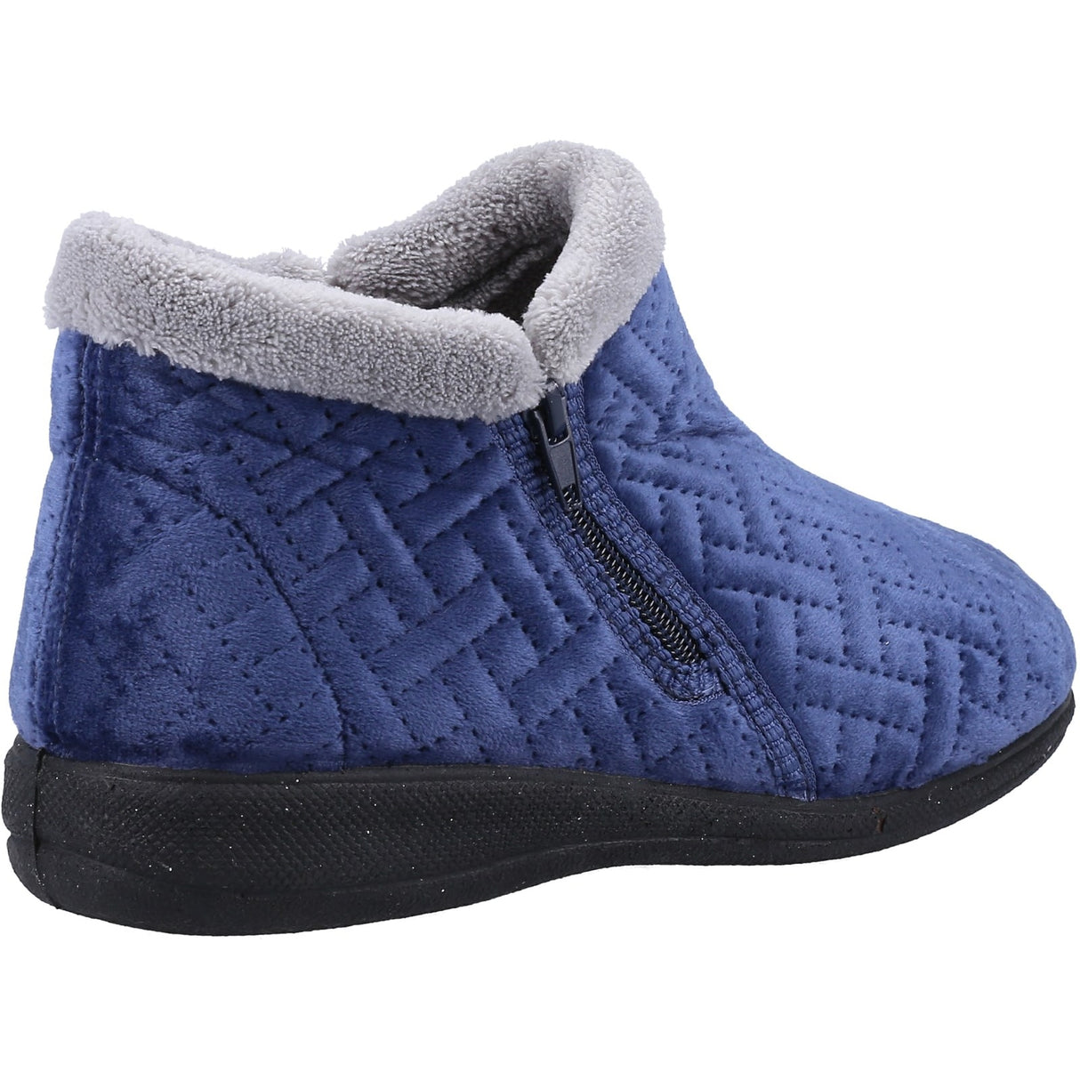 Fleet & Foster Womens Perendale Slippers Navy